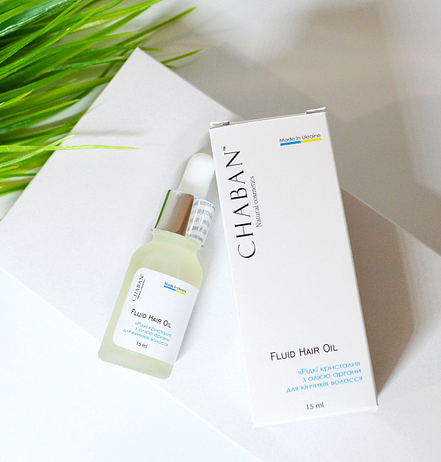 Олійний флюїд для кінчиків волосся Рідкі кристали з олією аргани Chaban 15 мл Київ - фото 2