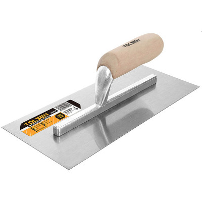 Затирка Tolsen сталева 280х120 мм дерев&apos;яна ручка (41012) Вінниця - фото 1