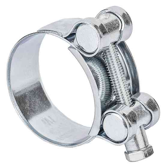 Хомут силовой оцинкованный 20мм Ø40-43мм (КРАТНО 5шт) SIGMA (2509141) Киев