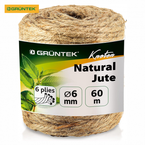 Шпагат джутовий Gruntek Jute twine 6 мм60 м Одеса - фото 1