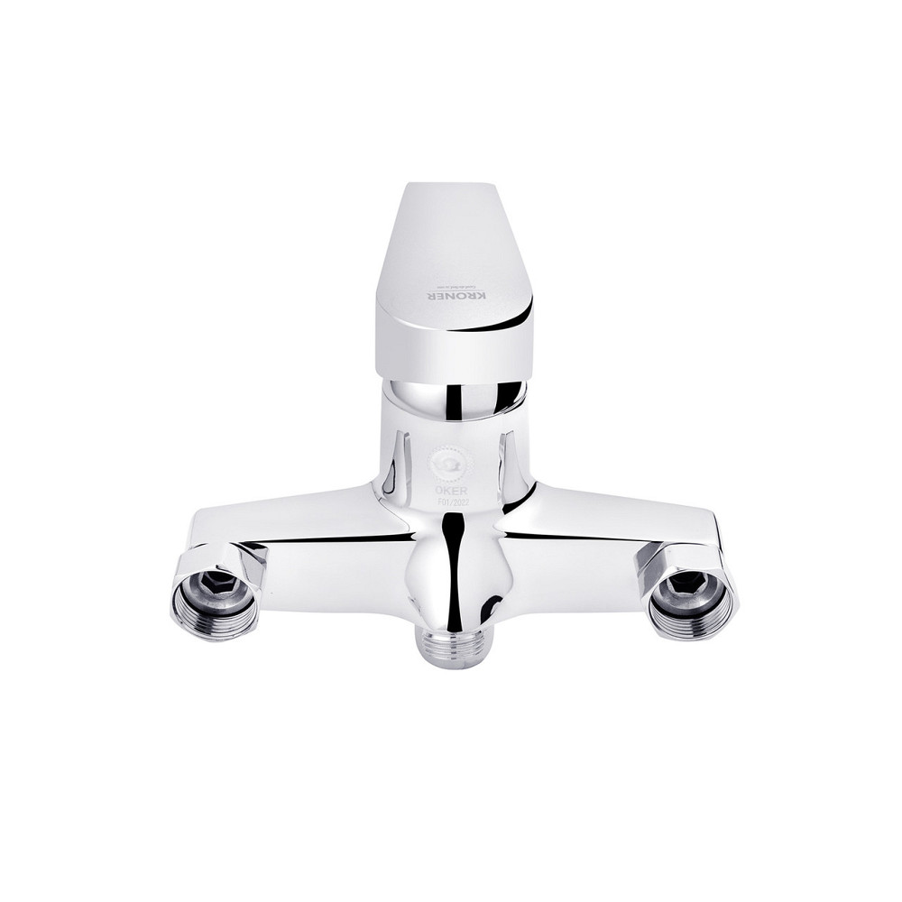 Змішувач для ванни Kroner KRM Oker - C070 з душовим гарнітуром, хром Київ - фото 5