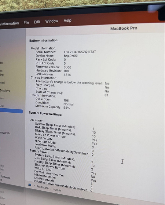 Ноутбук Used MacBook Pro 14 M1 16/512Gb. Space. Харьков - изображение 2