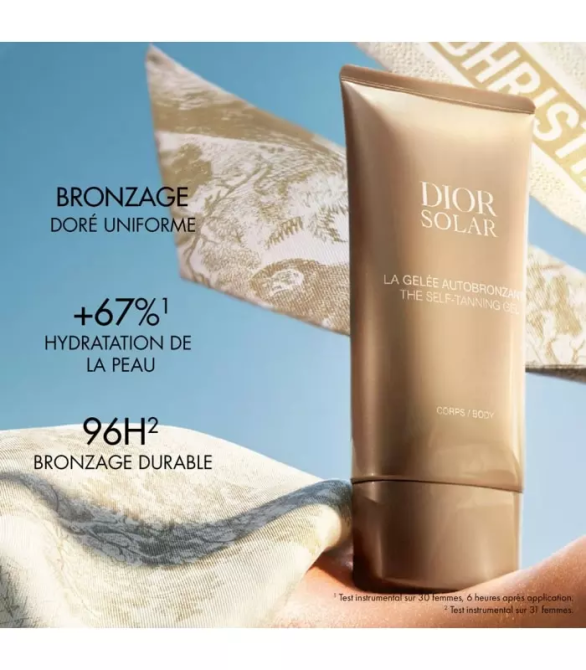 Гель-автозасмага для тіла Dior Solar The Self-Tanning Gel for the Body 150ml Слов'янськ - фото 4