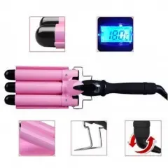 Тройная плойка для волос Gemei GM 1956 дисплеем Коломия