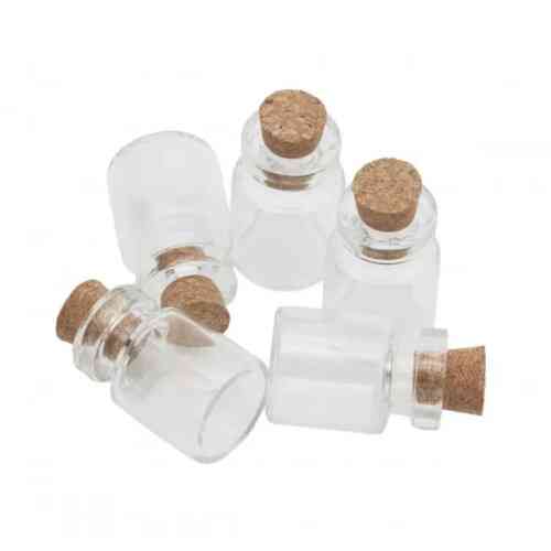 Скляні пляшечки з корком 4*3 см 24шт Луцк
