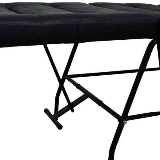 Кушетка косметологическая стационарная UK 19 Белая Черный Киев