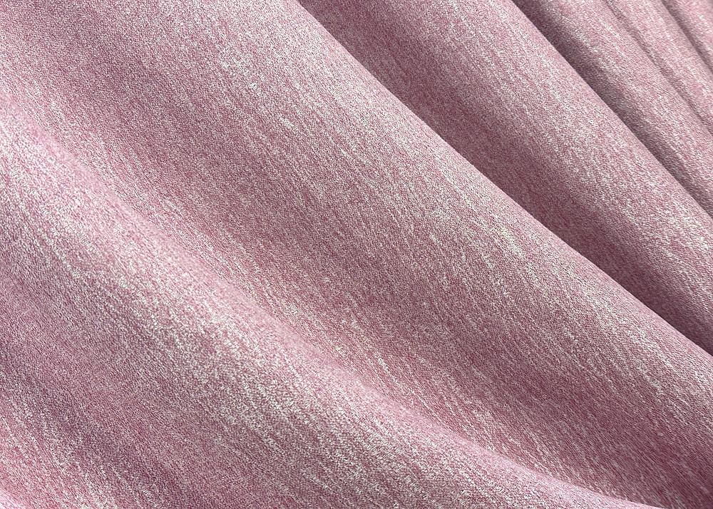 Комплект готовых штор VR-Textil Лен № 1728ш Розовый 150х290 см 2 шт (33-0645) Киев - изображение 7