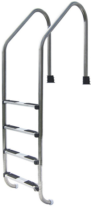 Сходи для басейнів і Emaux Standard NSL415-SR (4 сходинки). AISI-316 Київ - фото 3