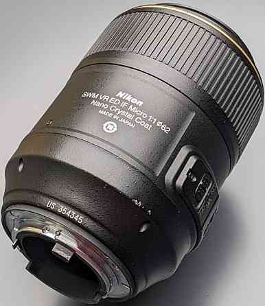 Nikon AF-S VR Micro-Nikkor 105mm f/2.8G IF-ED Макро об'єктив. Харків