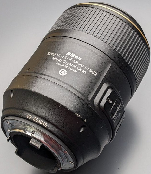 Nikon AF-S VR Micro-Nikkor 105mm f/2.8G IF-ED Макро об'єктив. Харків - фото 5