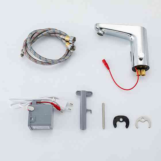 Сенсорный смеситель для умывальника FRAP F513, хром Киев