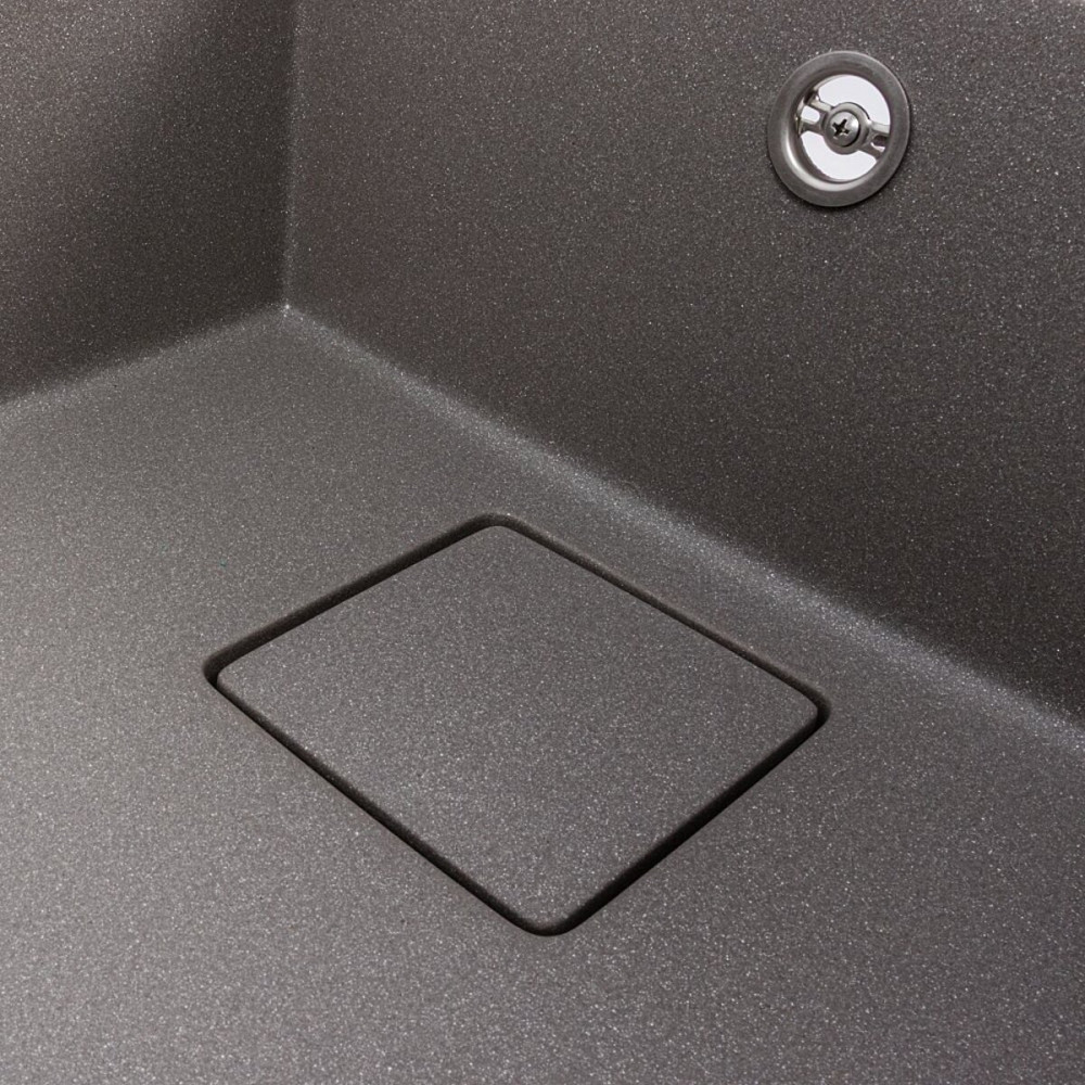 VALESO Гранітна мийка VALESO GALANS 7850 матова Сірий мусон Киев - изображение 8