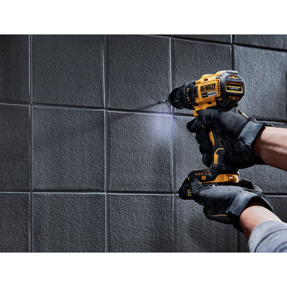 Потужний дриль-шурупокрут акумуляторний безщітковий DeWALT DCD708D1T : з АКБ 18V 2.0Ah, 65 Нм, 1650 об/хв, безщітковий, кейс Київ - фото 6