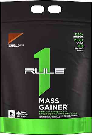 Гейнер Rule One Mass Gainer 5.25 кг, Chocolate Fudge Луцьк