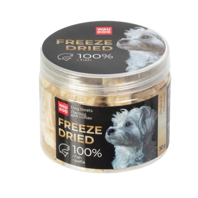 Ласощі для собак WAUDOG Treats Freeze dried Минтай 30 г (2020) Вінниця - фото 1