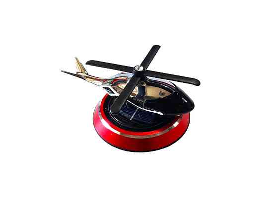 Освіжувач салону Гелікоптер Red на сонячній батареї (лемон) подарунковий Вінниця