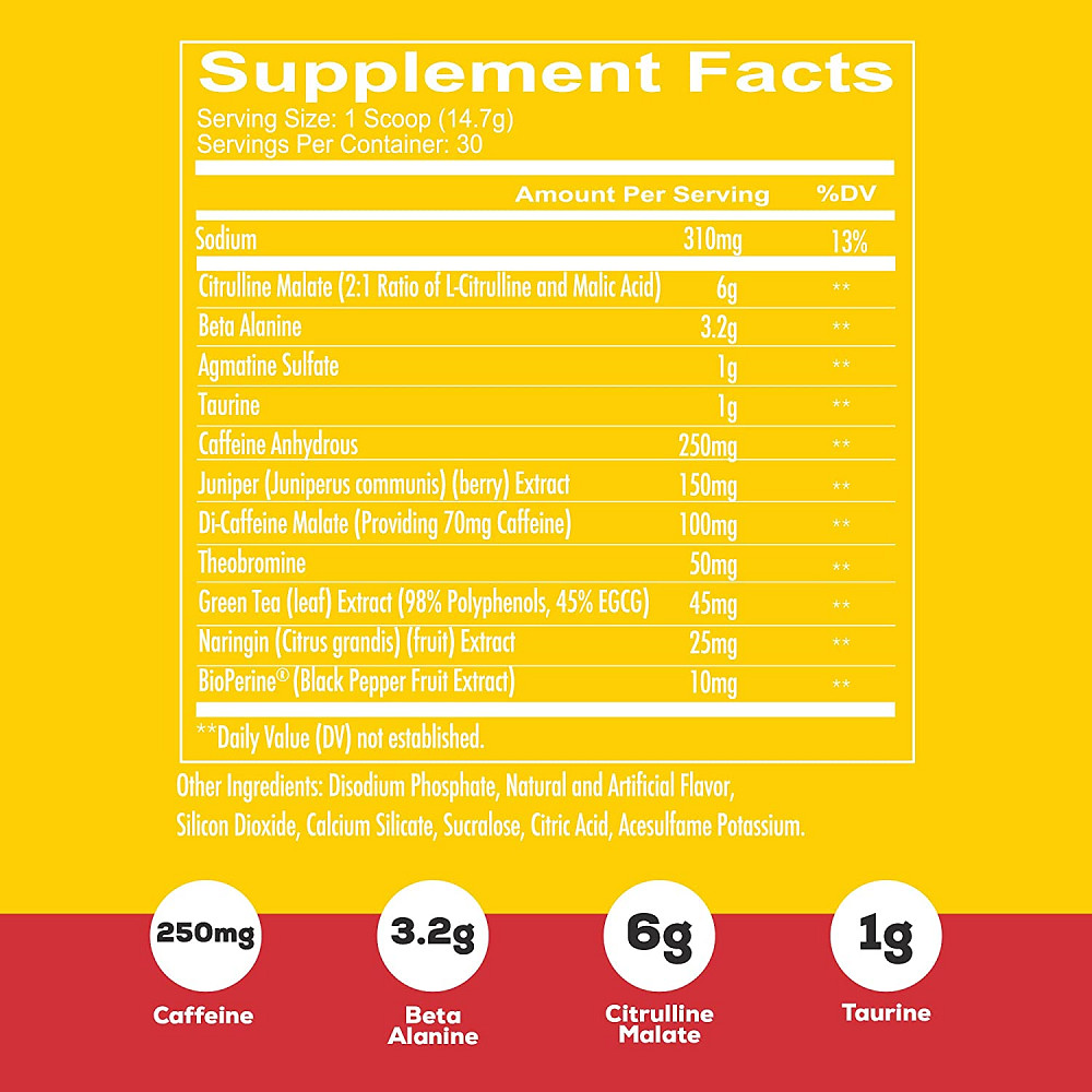 Предтренировочный комплексTotal War 435g (Tigers Blood) Луцк - изображение 2