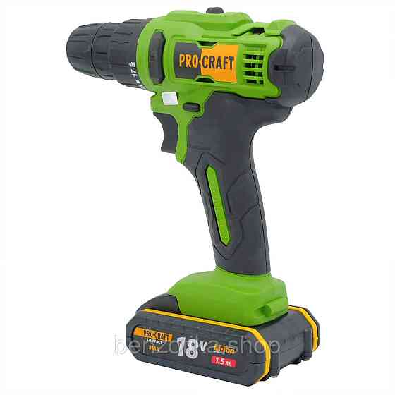 Шуруповерт Procraft PA18C COMPACT Киев