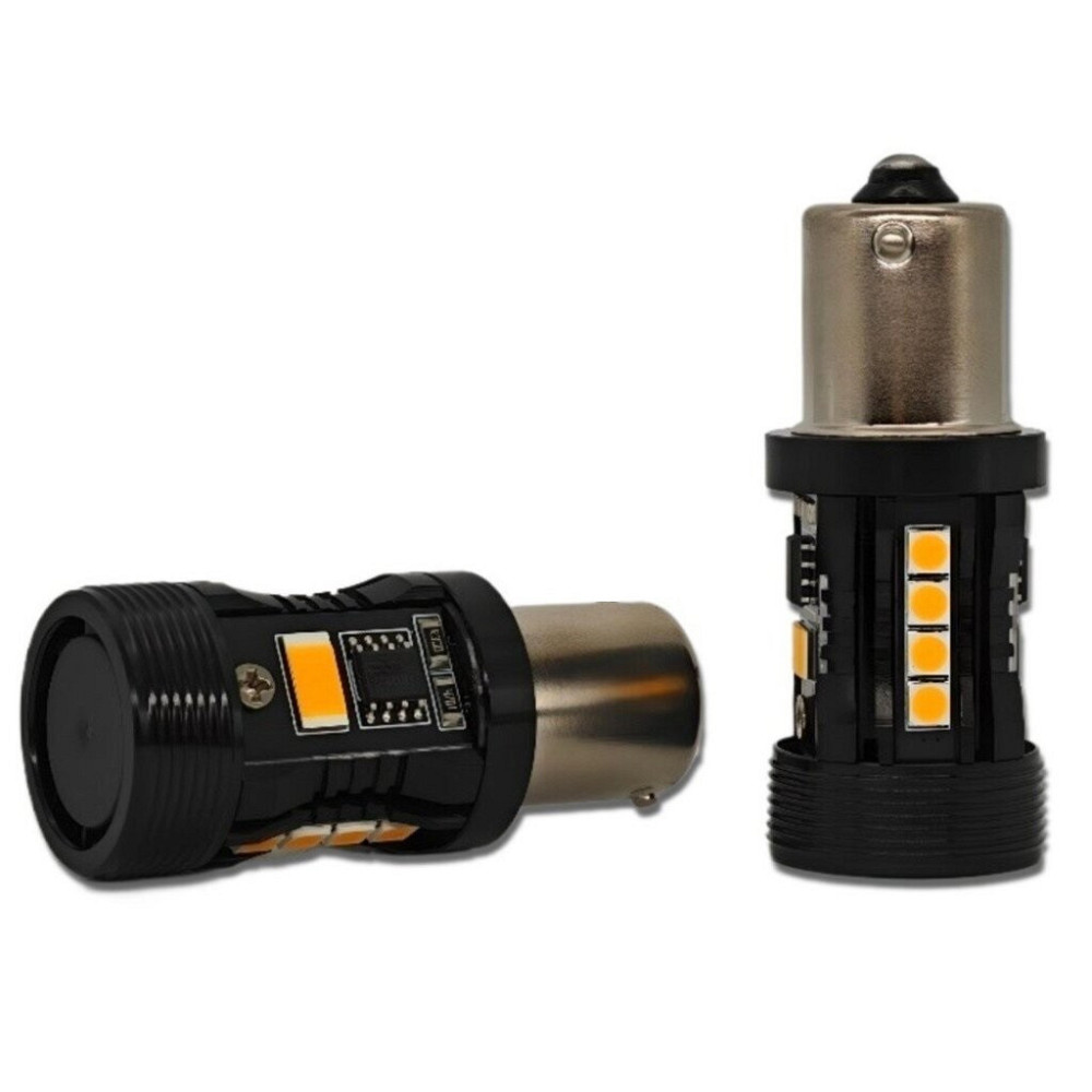 Комплект светодиодных ламп StarLight LED SL-CB7 CANBUS PY21W BAU15S AMBER 12V Харьков - изображение 5