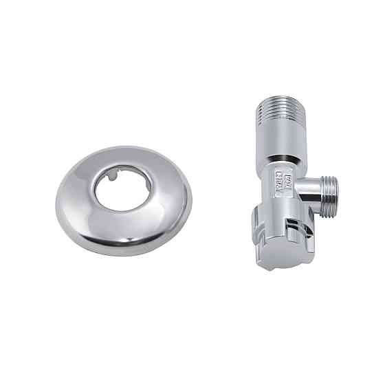 Кран приладовий буксовий Icma 1/2"х3/8" кутовий No519 Київ