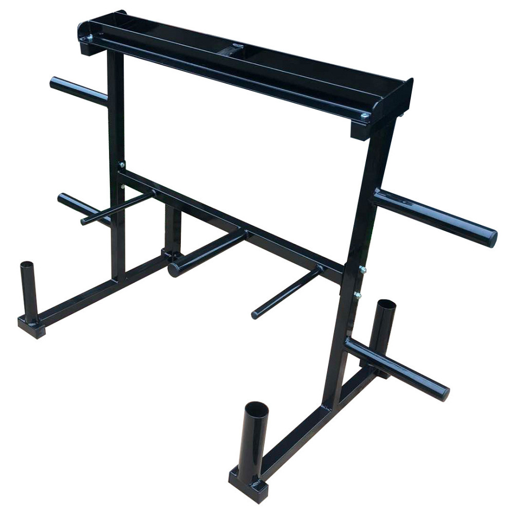 Стойка для хранения грифов, дисков и гантелей KZ-808 Разборная стойка для гантелей, грифов и дисков. Киев - изображение 2