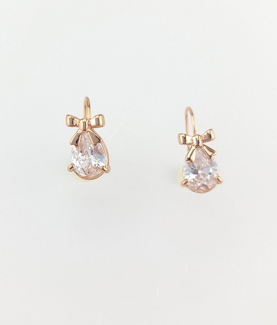Серьги с кристалом СГ3900-2-1 Киев - изображение 3