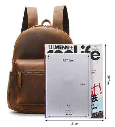 Рюкзак для ноутбука Vintage 14699 Crazy Коричневий Київ