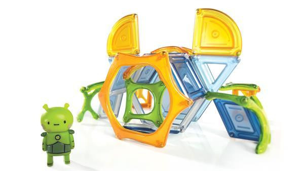 Магнитный конструктор Guidecraft PowerClix Explorer Series Космос, 54 детали (G9470) Харьков - изображение 16