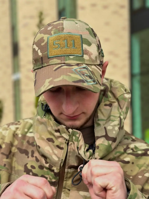 Тактична чоловіча куртка пуховик (Мультикам) L Вінниця - фото 3