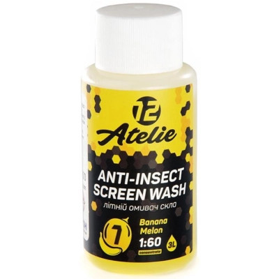 Омивач автомобільний 12 Atelie коцентрат з ароматом Банан-Диня 50 мл (951900) Вінниця - фото 1
