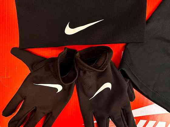 Новый набор Nike хомут+шапка+перчатки Львов