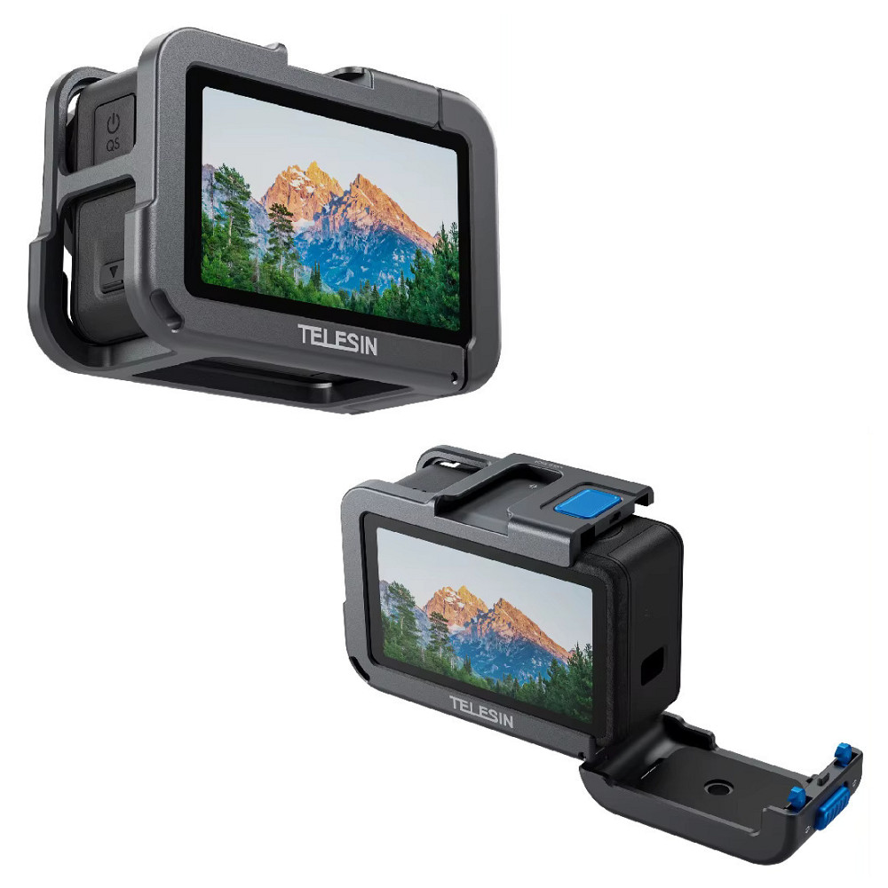 Рамка DJI Action 5/4/3 алюминиевая вертикальная/горизонтальная Telesin S6-FMS-13-TDJ Киев - изображение 2