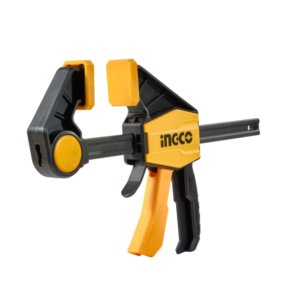 Струбцина швидкозатискна 63х150 мм INGCO INDUSTRIAL (HQBC01601) Київ