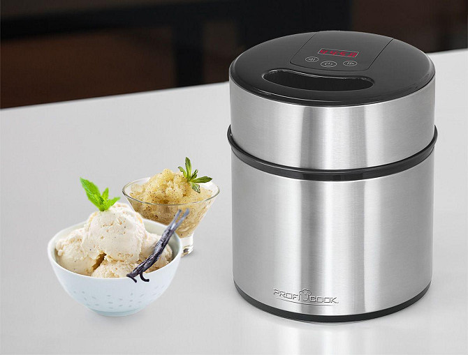 Мороженица 1800 мл с дисплеем и таймером Profi Cook PC-ICM (1140) 12 Вт Нововолынск - изображение 9