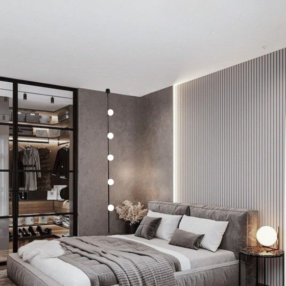 Дизайнерські підвісні треки - трансформери Графіт VALESO Композиція - 13 Коломия