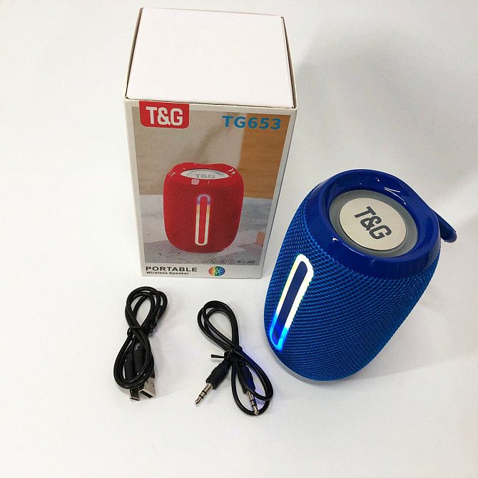Активные колонки для дома TG653, Bluetooth колонка с динамической подсветкой, Блютуз аудио приемник XM-61 Львов - изображение 4