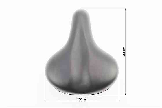 Сидіння ХВЗ 255x220мм, чорне BSK-191 VELOMAN Киев