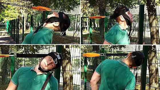 Упряж для шиї EasyFit IRON NECK универсальна (нейлон) Коломия