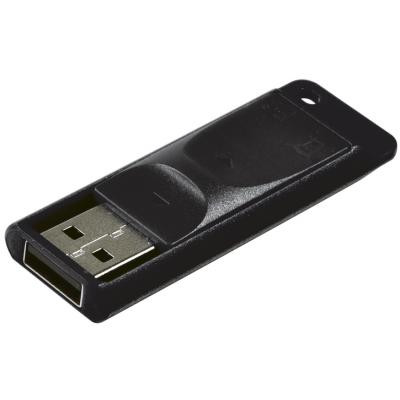 USB флеш накопитель Verbatim 64GB Slider Black USB 2.0 (98698) Винница - изображение 3