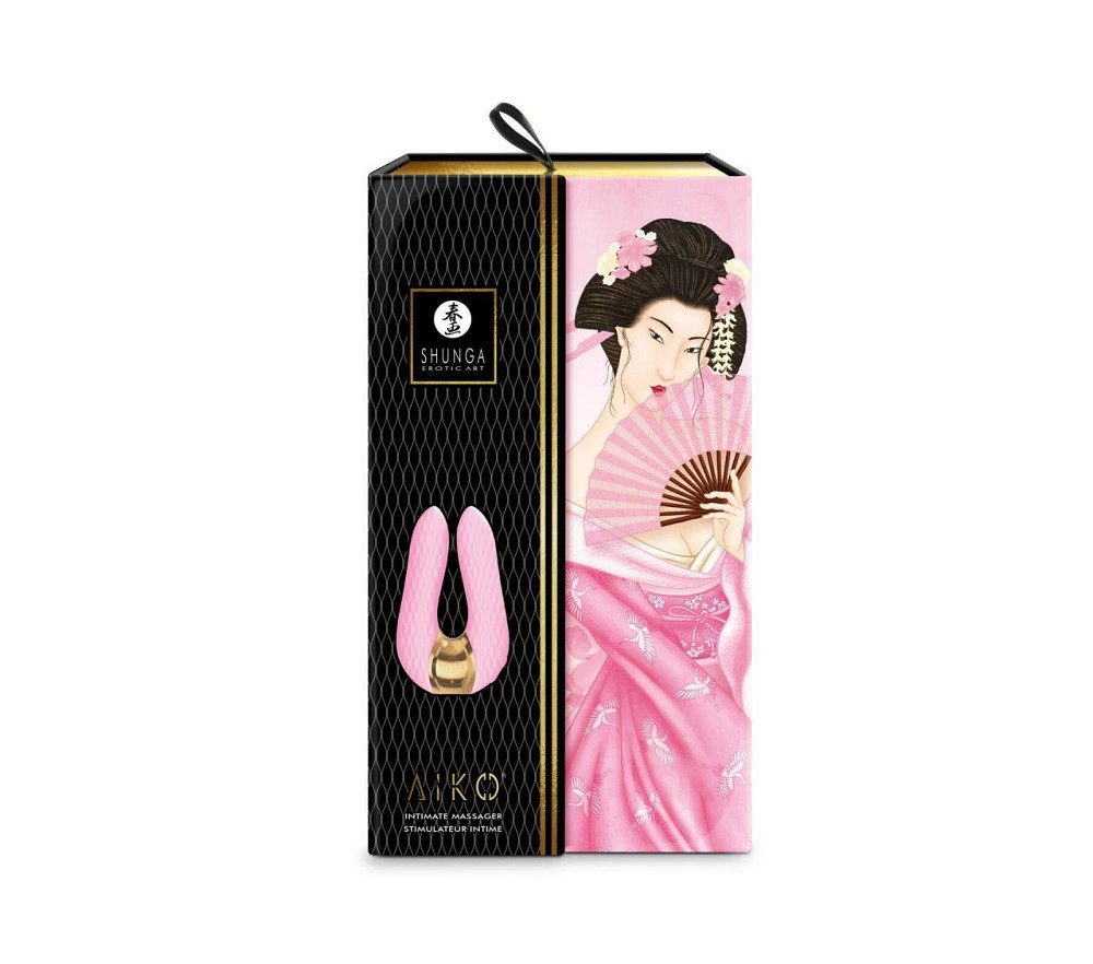 Вибратор для клитора Shunga Aiko Light Pink, гибкие кончики Sex Aura Киев - изображение 6