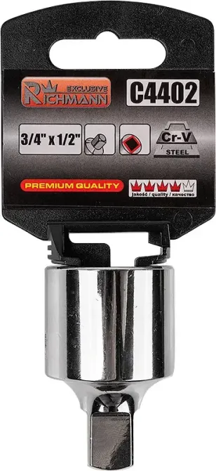 Перехідник 3/8' Х 1/2' Richmann (C4405) Коломыя - изображение 3