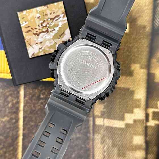 Patriot 002CMGYUASI Тризуб срібло Сірий камуфляж + Коробка. SBR Київ