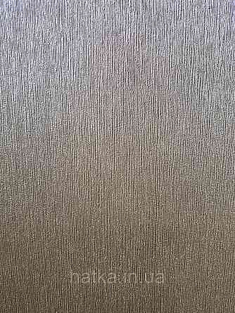 Обои виниловые на флизелиновой основе Rasch Incanto 1.06х10 однотонные тонкая полоска с глянцем золотистые Киев