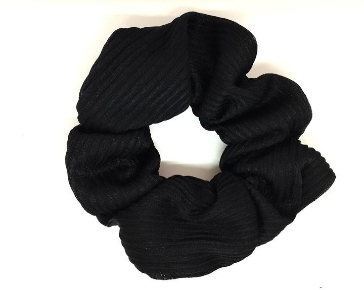 Резинка для волос черная гофре Киев - изображение 1