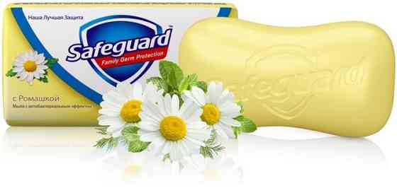 SAFEGUARD Мило туалетне тверде з Ромашкою 90г Гостомель
