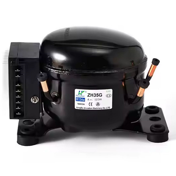 Компрессор для автохолодильника 12/24 Вольт Anuodan ZH35G (R-134a, DC12V, DC24V) Дніпро - фото 1