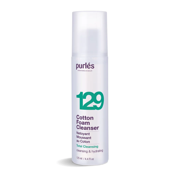 М'яка очисна пінка-мус Purles Cotton Foam Cleanser, 125 мл Дніпро