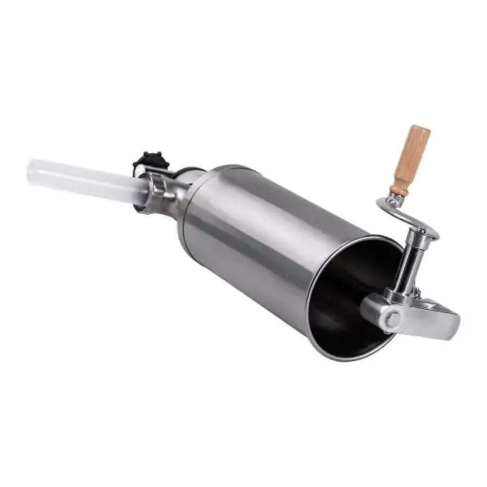 Guangtai Вертикальний шприц для ковбаси 3 л з нержавіючої сталі шприц ковбасний 4 насадки 16788 Киев - изображение 7