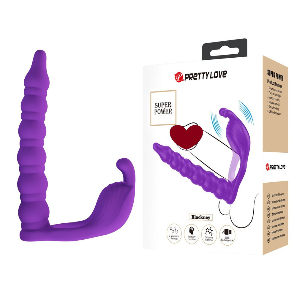 Виброкольцо PRETTY LOVE Blackney black, 7 vibration functions Memory function Sex Aura Киев - изображение 1