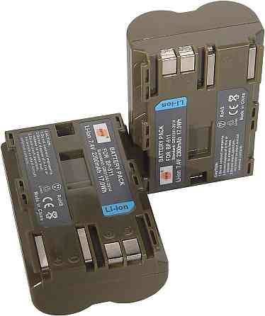 Акумулятор для фотокамер Canon DSTE BP511 2шт Луцьк